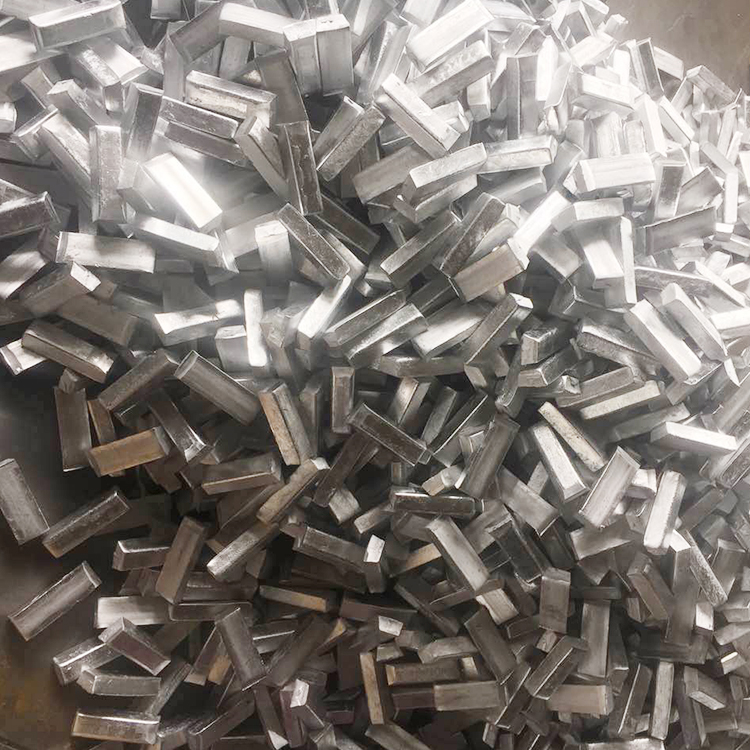 Aluminium zirkonium Kutte opp cast Bar